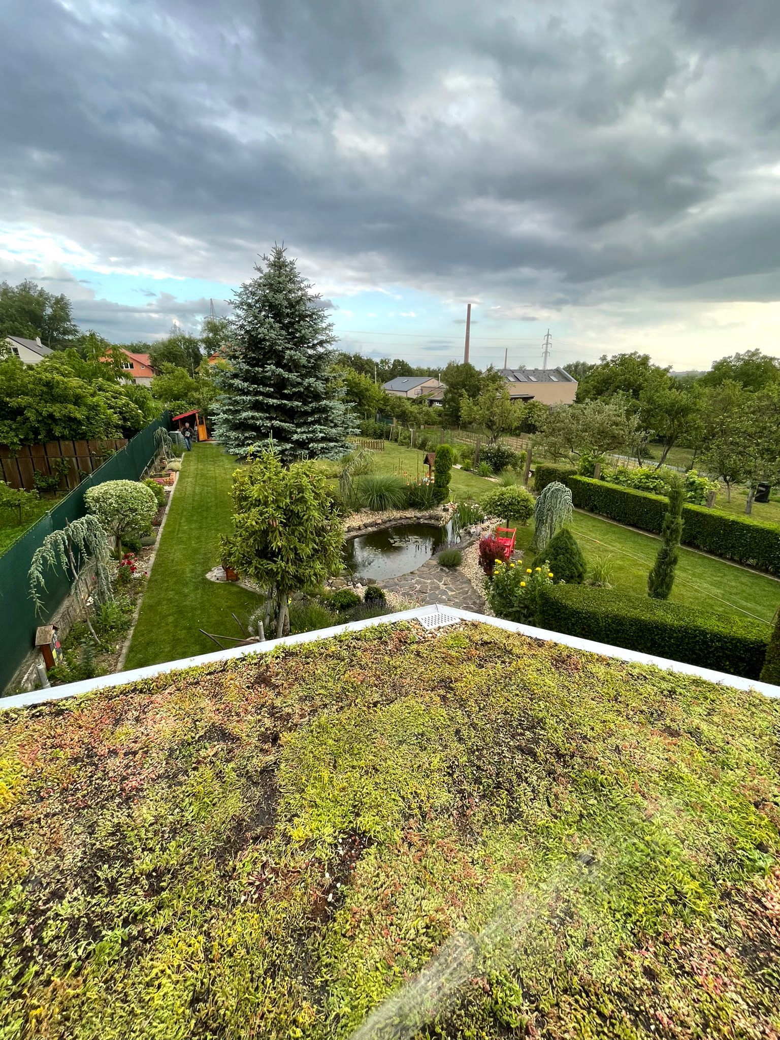 Extenzívna zelená strecha, Košice - Ťahanovce