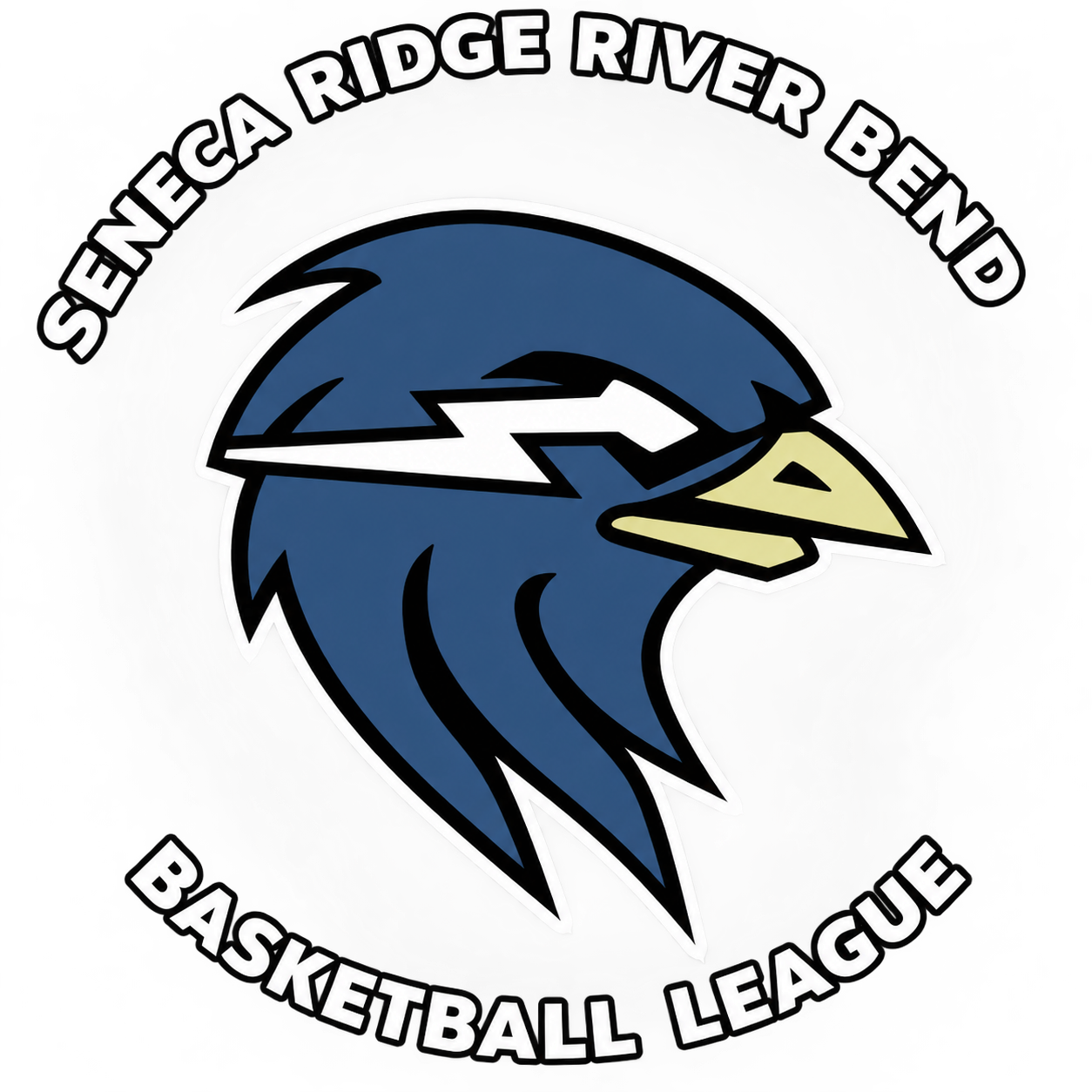 Logo for Seneca Ridge River Bend Basketball League