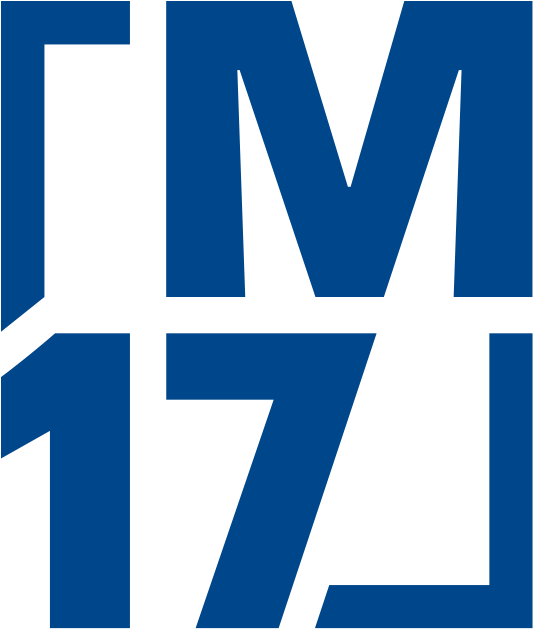 M17 Logo Logo des Münnerstädter Bürgerraums – Raum der Möglichkeiten in Blau