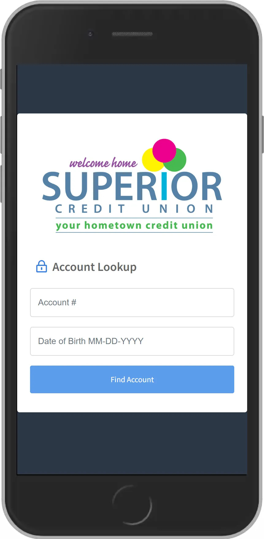 Verify your account