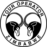 Logo: Two sable antelopes facing each other; text