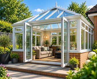 Conservatories and replacement conservatory roofs by Window Nation UK