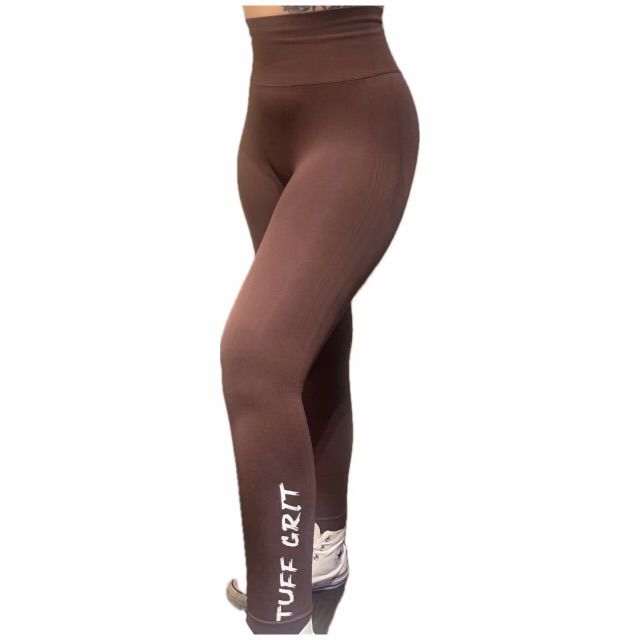 High Waisted Coffee Leggings