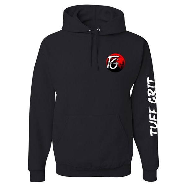 Black Hoodie with Flag