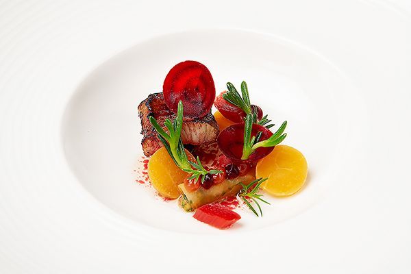 Paris House fine dining dish — Michelin Guide restaurant food photography by Oakley Studios, Woburn, Bedfordshire