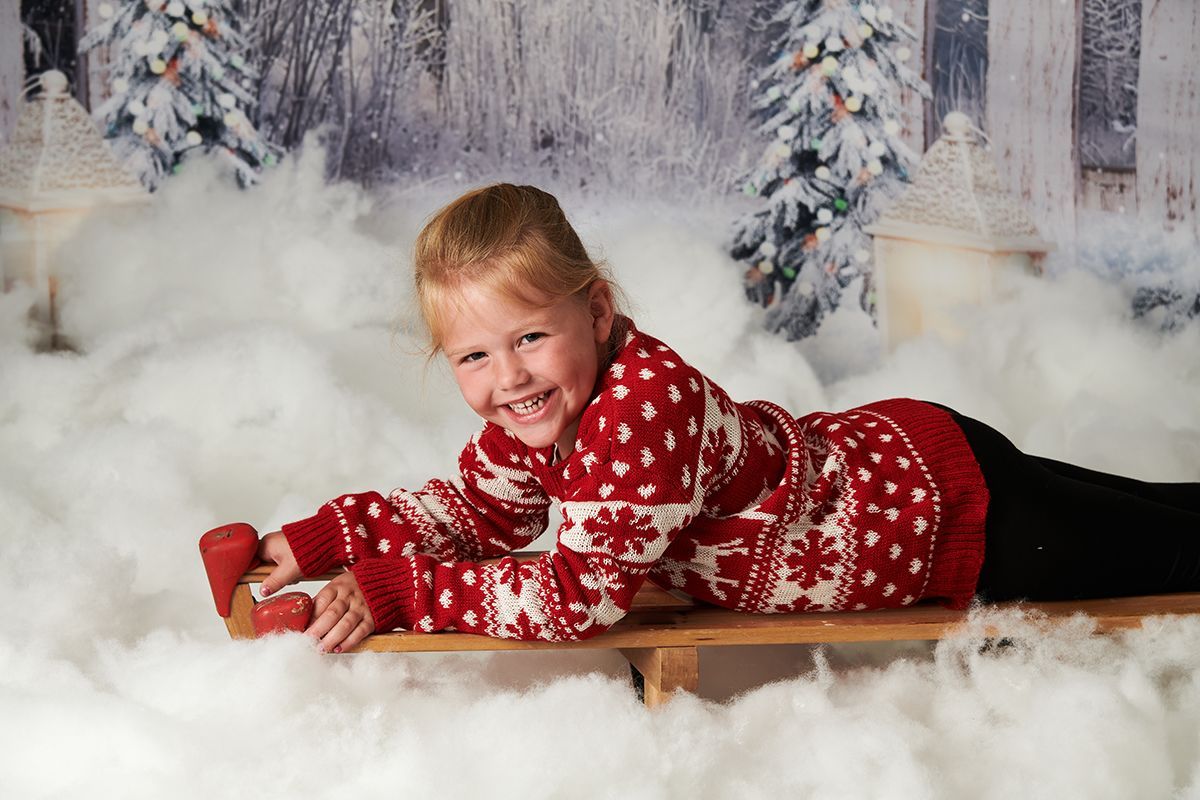 Christmas photoshoot at Oakley Studios, Luton' or 'Bedfordshire