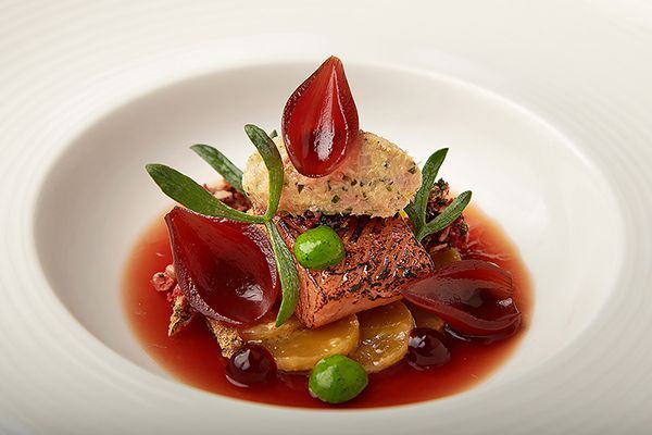 Paris House fine dining dish — professional food photography by Oakley Studios, Woburn, Bedfordshire
