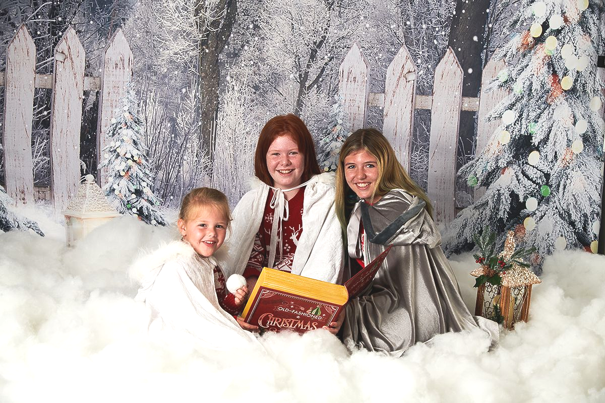 Christmas photoshoot at Oakley Studios, Luton' or 'Bedfordshire