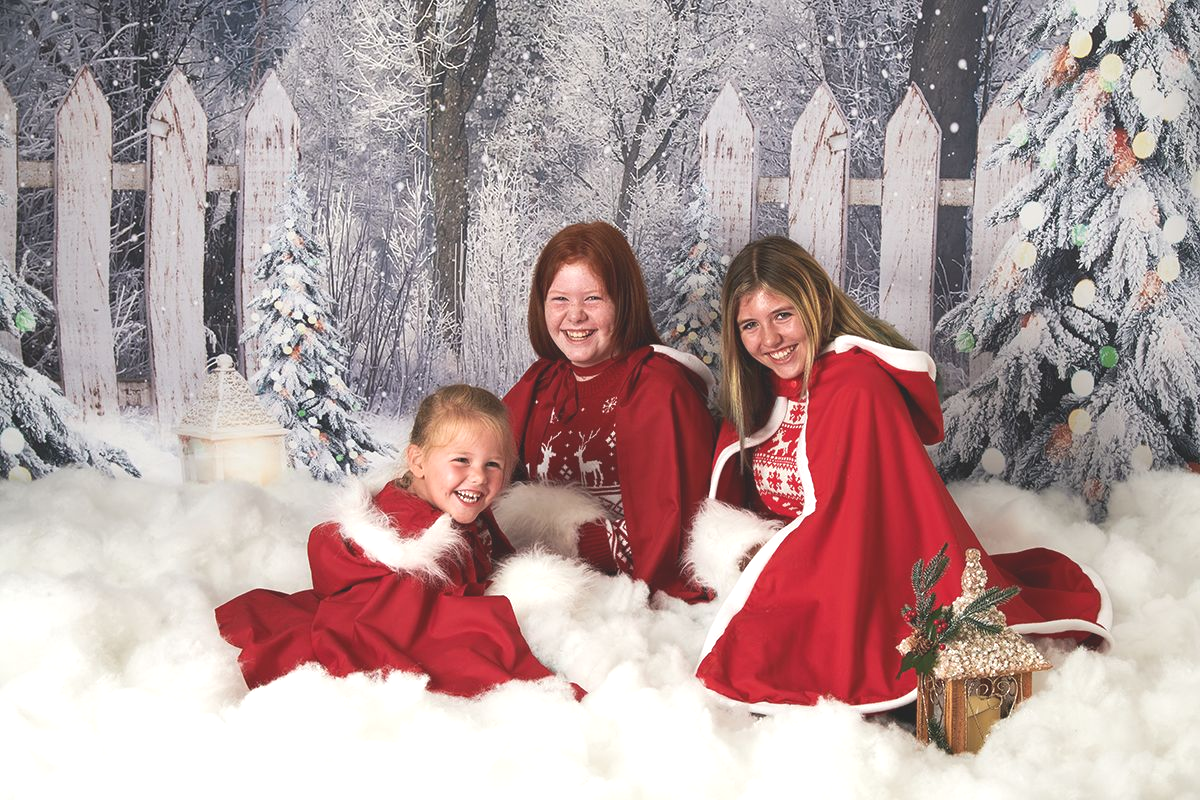 Christmas photoshoot at Oakley Studios, Luton' or 'Bedfordshire