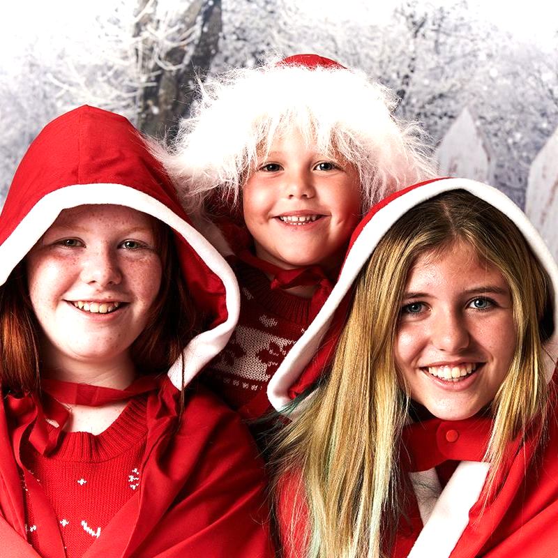 Christmas photoshoot at Oakley Studios, Luton' or 'Bedfordshire