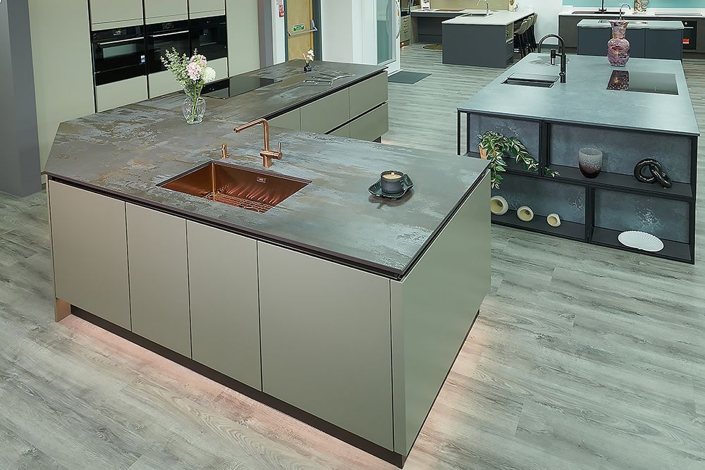 Joe Graham and Sons kitchen showroom photography by Oakley Studios — business photography in Luton and Bedfordshire