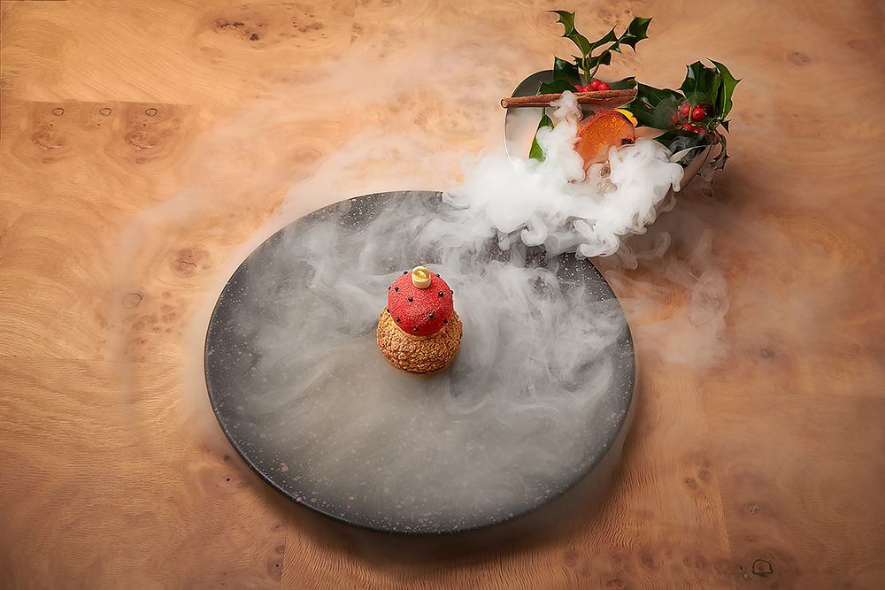 Paris House restaurant interior — Michelin Guide fine dining photography by Oakley Studios, Woburn, Bedfordshire