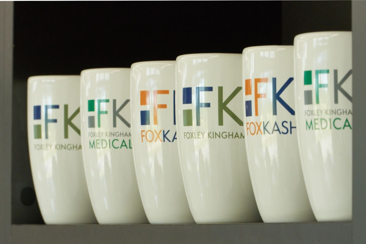 Foxley Kingham Chartered Accountants , coffee & tea mugs with corporate branding photography by Oakley Studios, Luton