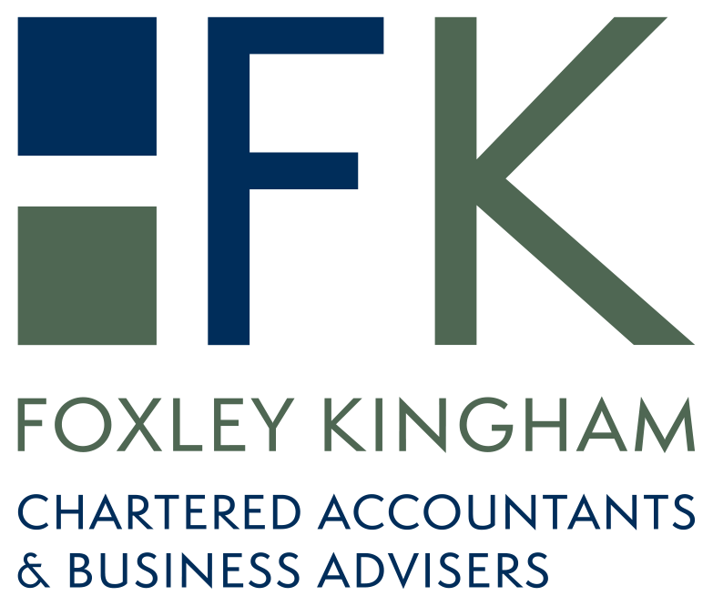 Foxley Kingham Chartered Accountants logo — corporate photography case study by Oakley Studios, Bedfordshire