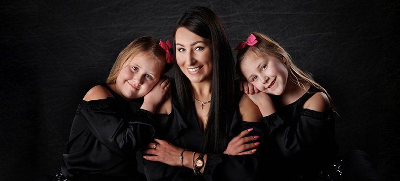 Family portrait session at Oakley Studios — relaxed and natural photography, Luton