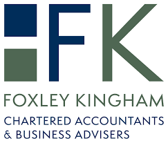 Foxley Kingham Chartered Accountants logo — corporate photography case study by Oakley Studios, Bedfordshire
