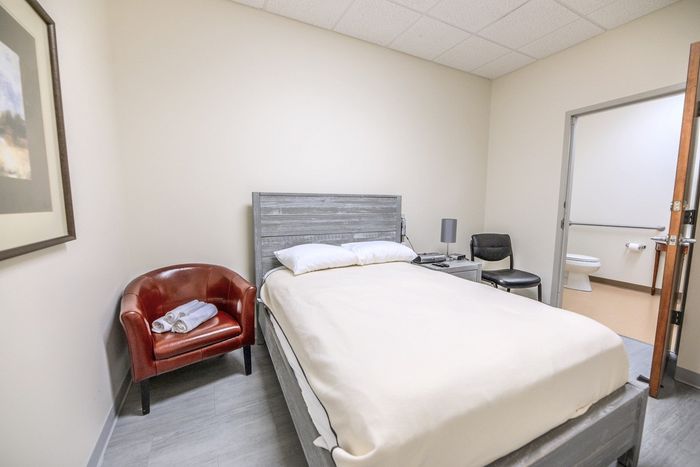 Sleep study room in Cincinnati Ohio