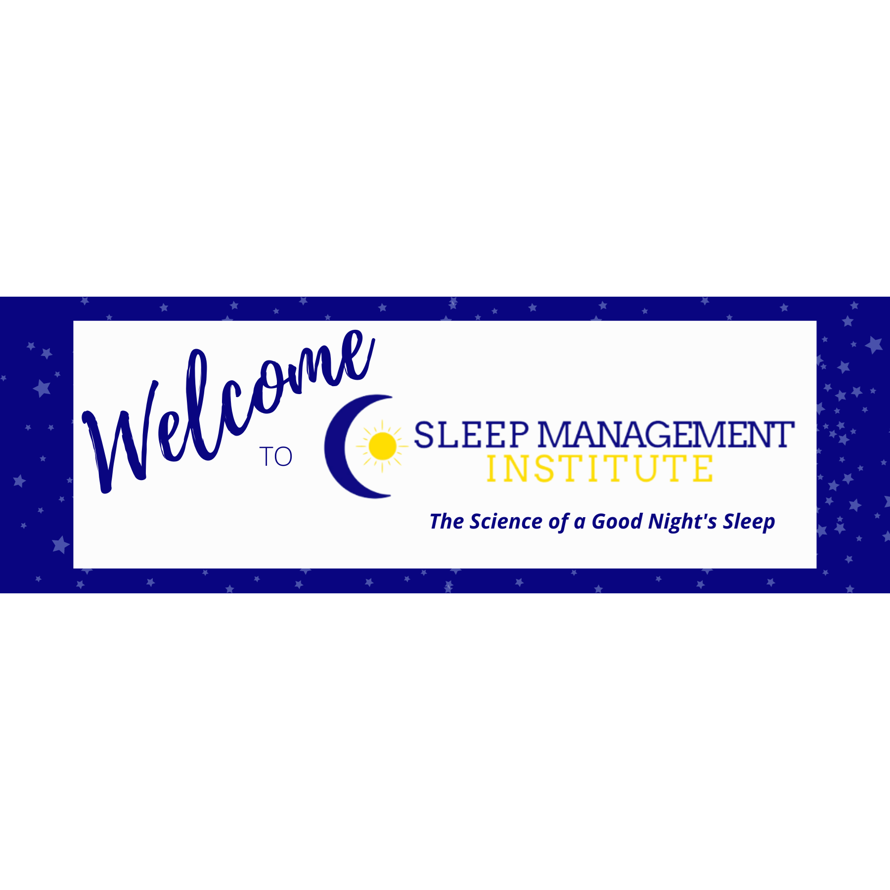 It is a logo for a sleep management institute.