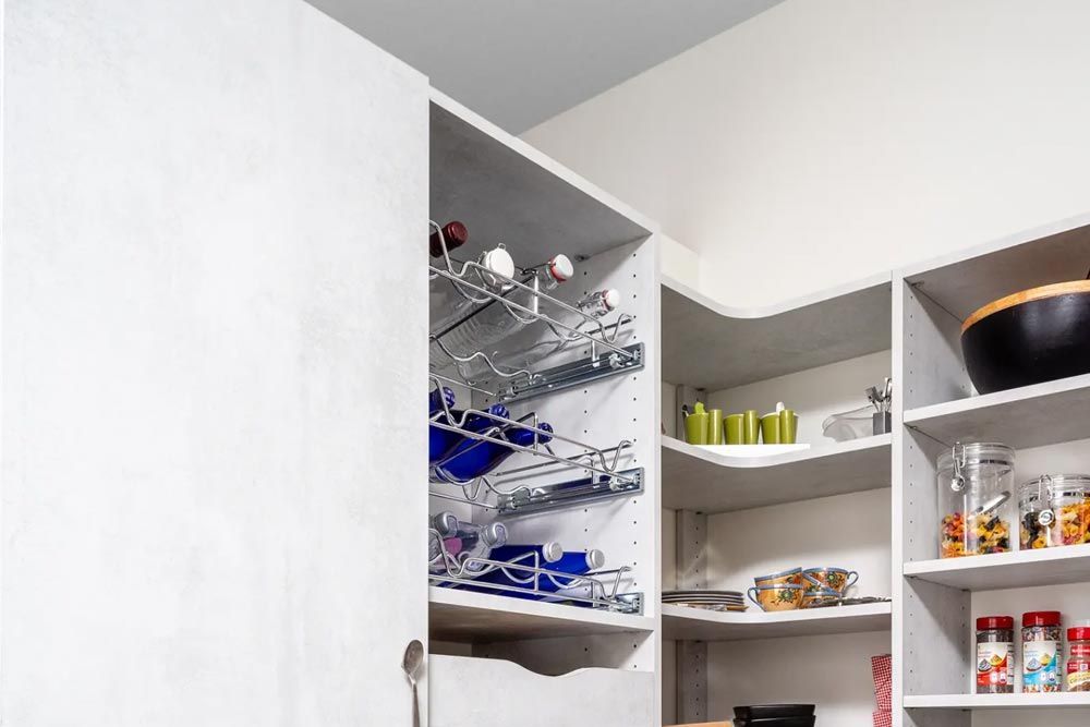 pantry wine rack