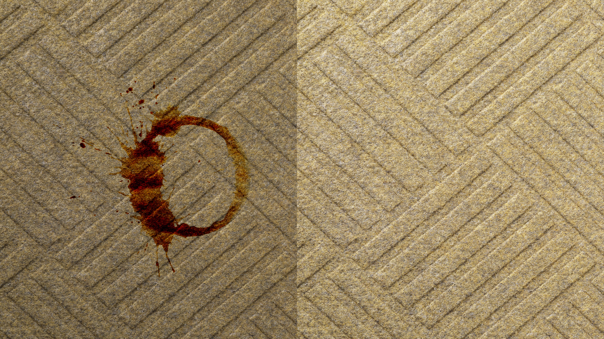 deep cleaning carpet traffic stains
