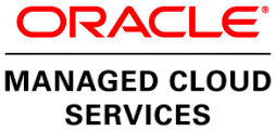 Oracle Managed Cloud Services logo: Red