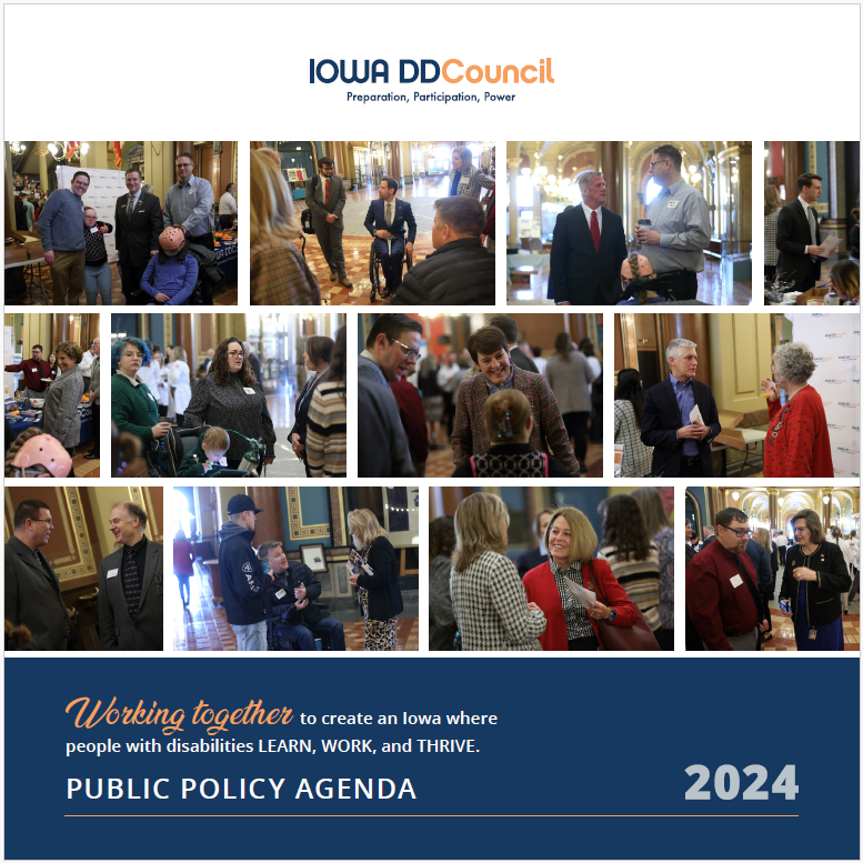 Iowa DD Council Legislative Agenda