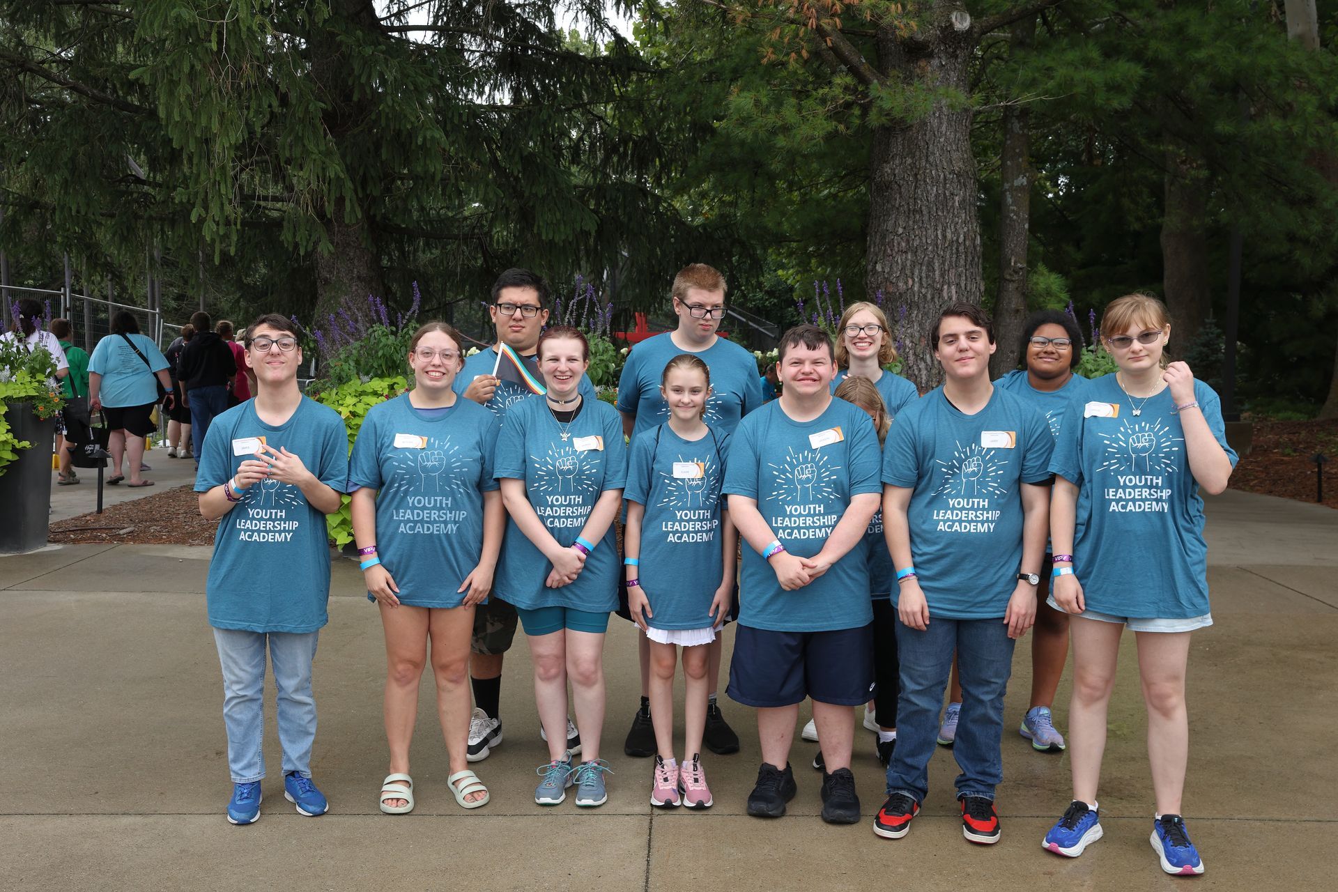 A group photo of the 2026 Youth Leadership Academy graduates
