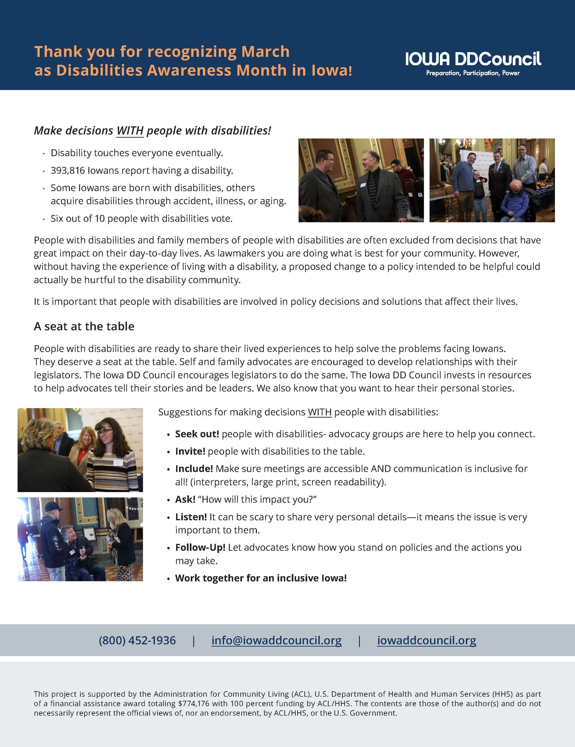 Iowa DD Council Year in Review