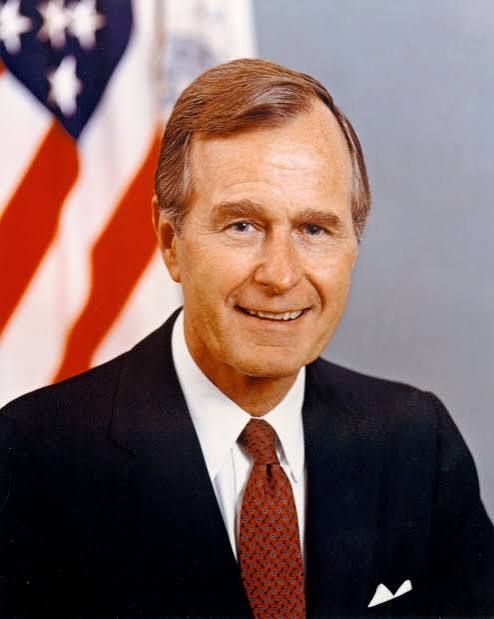 Photo of President George HW Bush