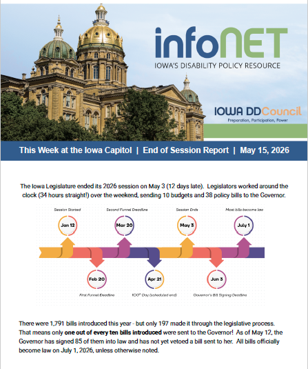 Thumbnail of first page of INFONET End of Session Review. Just click for PDF.