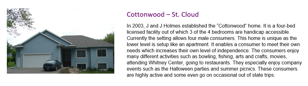 Cottonwood - St. Cloud