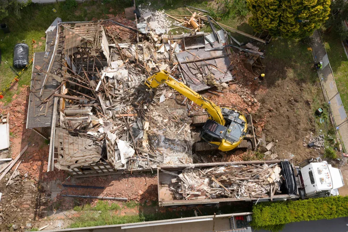 demolition and site cleanup in indianapolis in