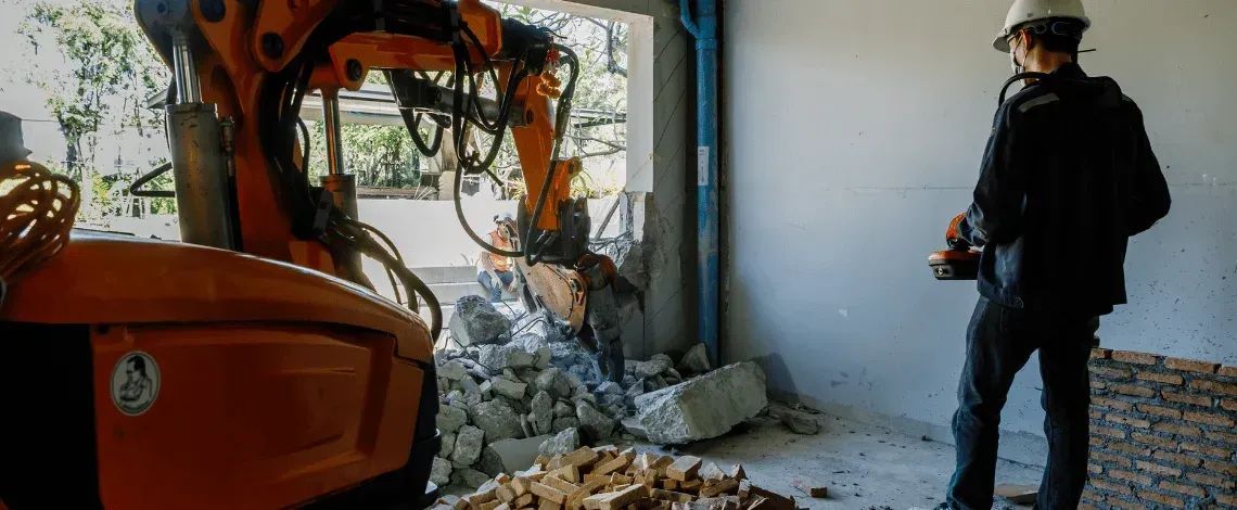 garage demolition vs garage cleanout indianapolis