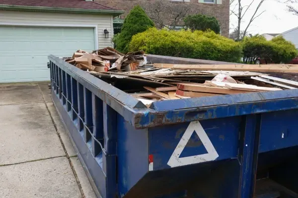 Professional garage cleanout and junk removal.