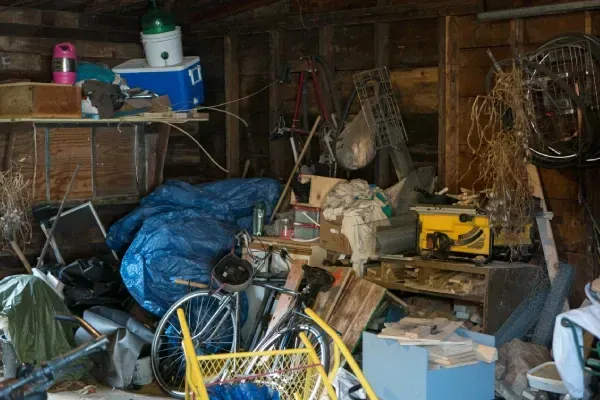 Residential basement cleanout service in Indianapolis, IN.