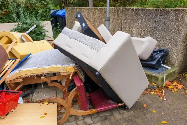 Complete cleanout and junk removal service.
