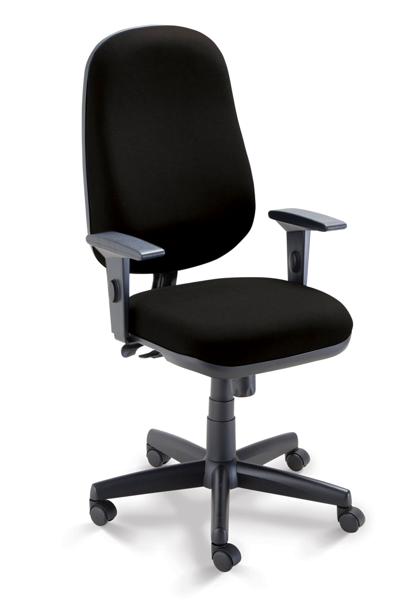 Cadeira-Giratória-Para-Home-Office-Presidente-Com-Encosto-Alto-Revestimento-J.Serrano-Preto-Com-Apoio-De-Braço-Emborrachado-Com-Regulagem-De-Altura-Estrutura-Da-Cadeira-De-Fibra-De-Vidro-Suporta-Até-120-KG