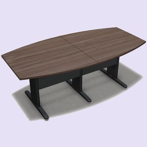 Mesa_De_Reuniao_Retangular_Tampo_Mdf_Na_Cor_Madeirado_Pé_De_Ferro_Na_cor_Preto