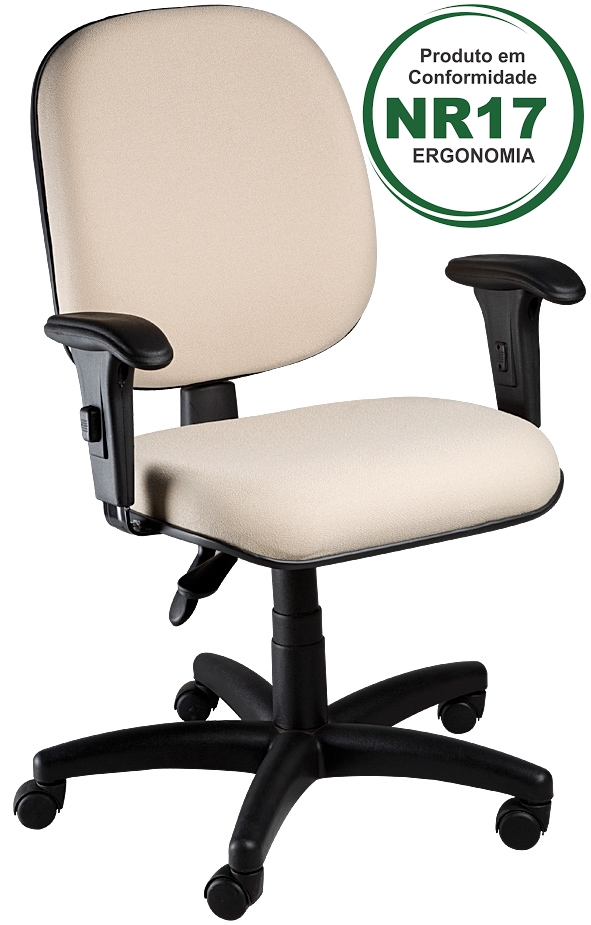 Cadeira-De-Escritório-Giratória-Diretor-Com-Encosto-Laminado-Fixo-Revestimento-J.Serrano-Bege-Com-Apoio-De-Braço-Emborrachado-Com-Regulagem-De-Altura-Estrutura-Da-Cadeira-De-Fibra-De-Vidro-Suporta-Até-120-KG