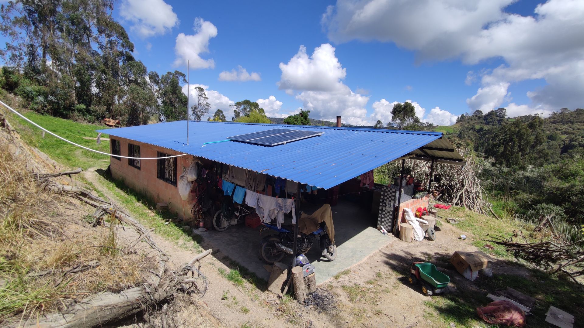 Energia solar en zona rural