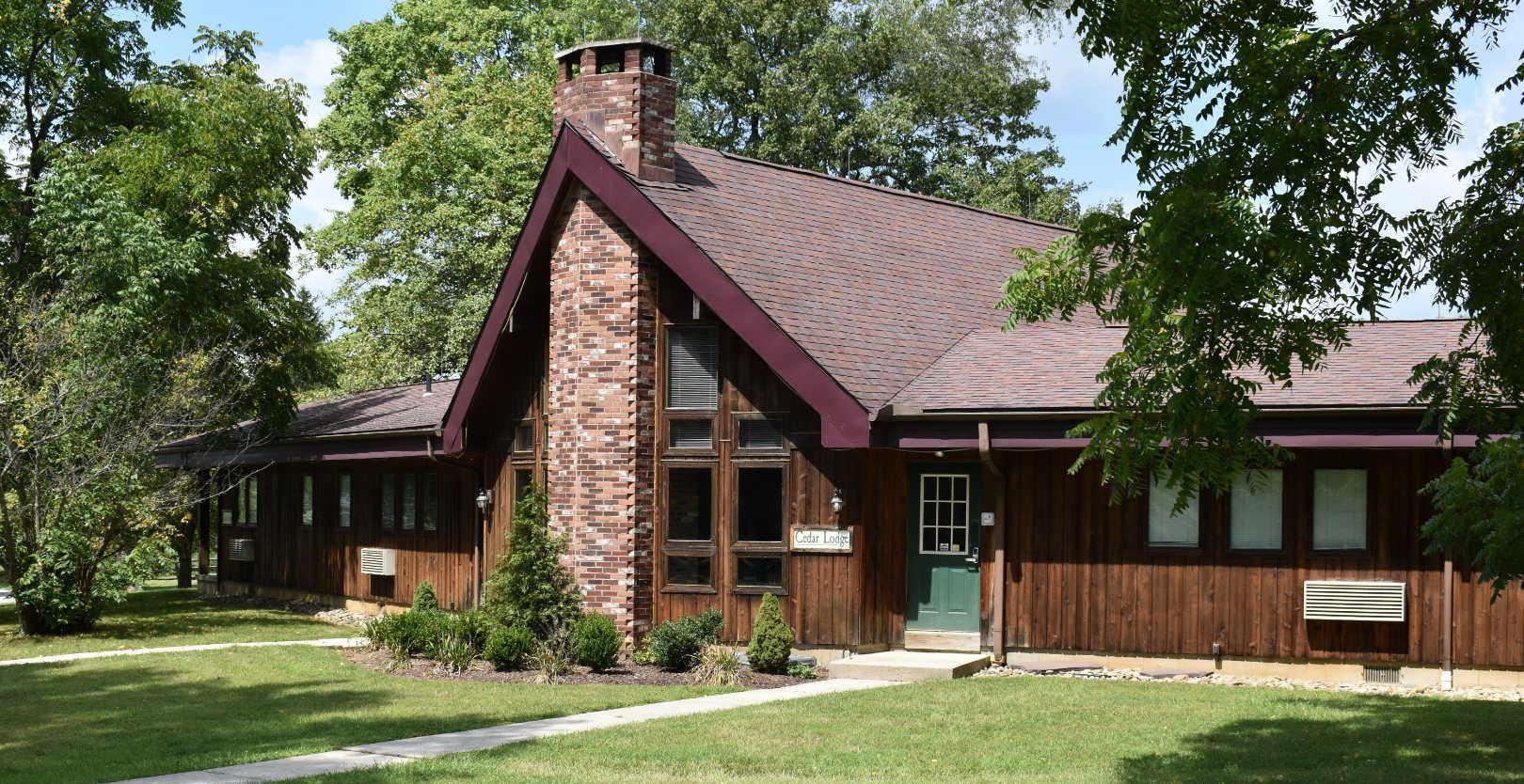 Outside Cedar Lodge