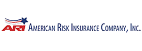 American Risk Insurance Company, Inc. logo with red ARI emblem and blue text