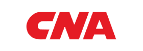 Red CNA logo on a white background