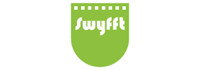 Green Swyft logo with white text on a rounded shield shape