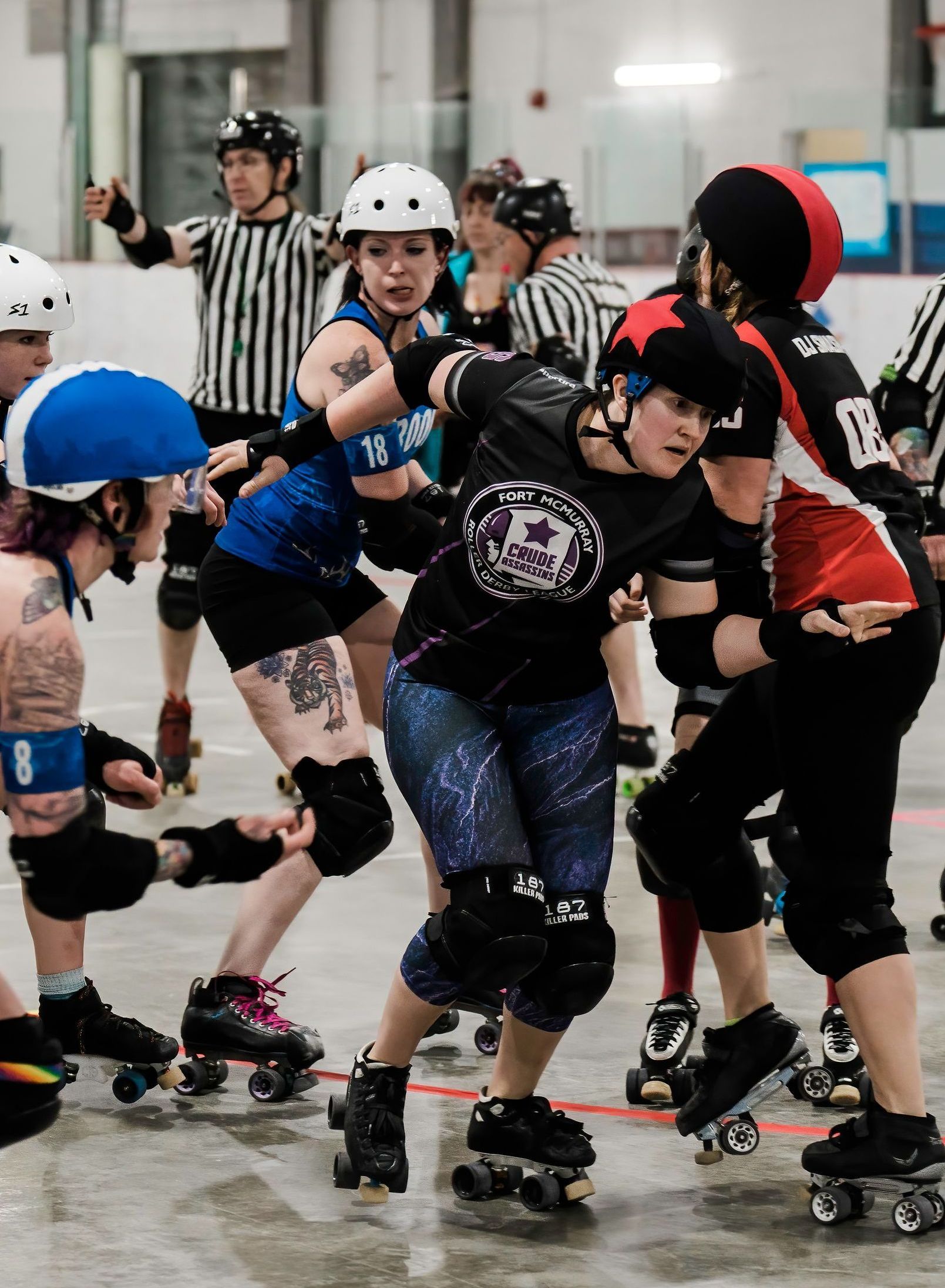 Roller derby level up