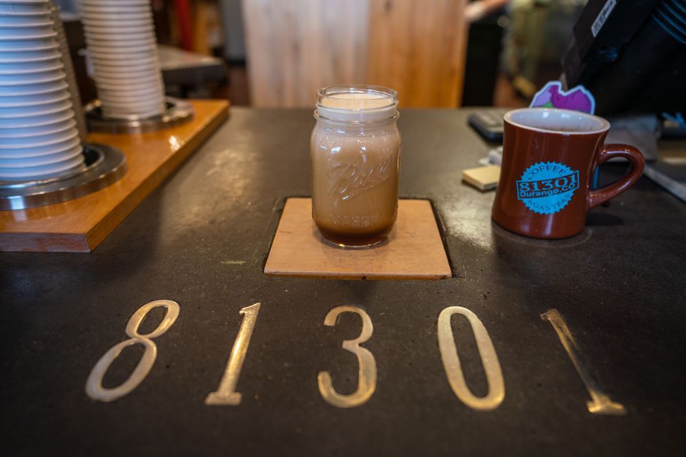The Gable House is only a short walk from many coffee shops in downtown Durango