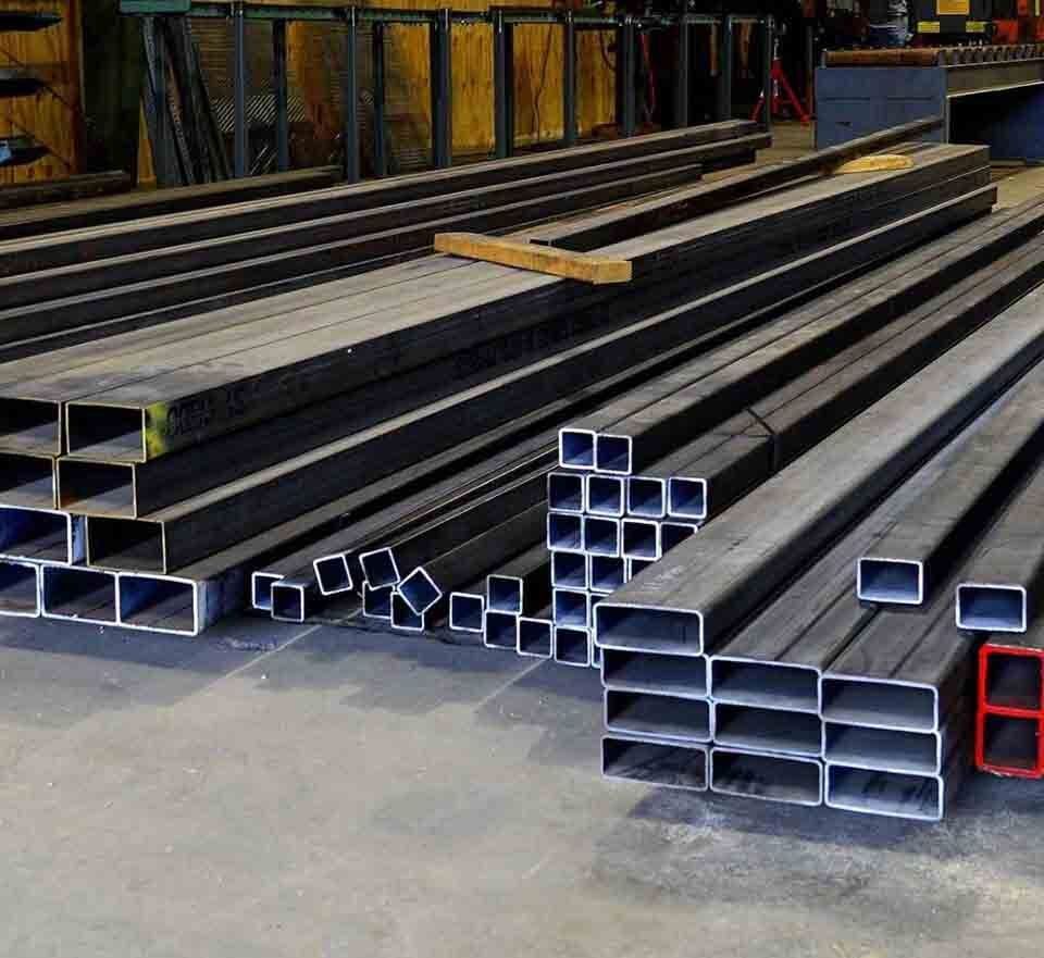barre rettangolari in ferro