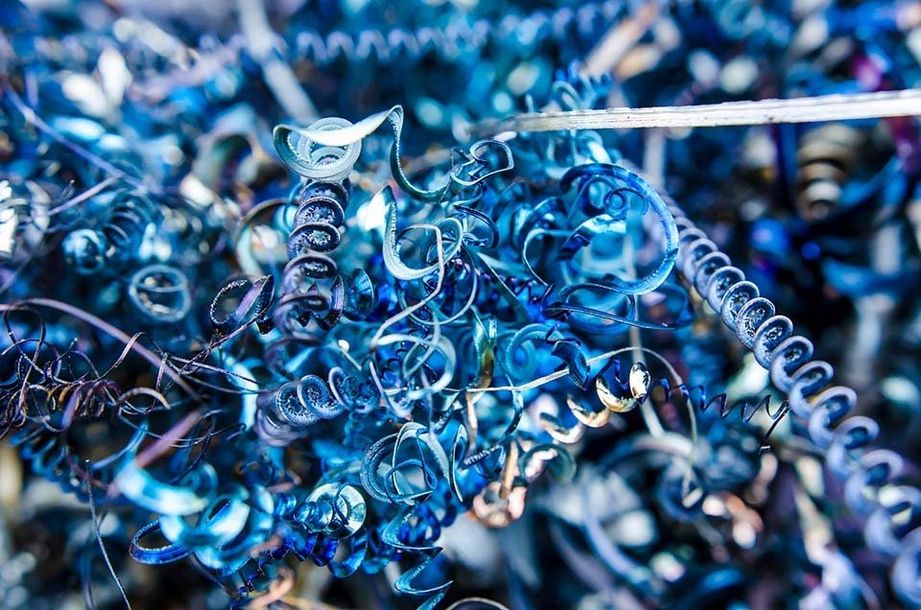 molle metalliche da riciclare
