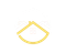 Yellow minimalist house logo on a white background