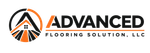 Advanced Flooring Solution, LLC logo with orange and black house and floor icon